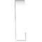 Ekena Millwork 3-in. W x 8-in. D x 12-in. H Ozark Architectural Grade PVC Knee Brace BRCP03X08X12OZK - alternate 3